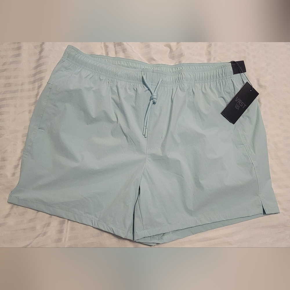 Versa Light Blue Men's Athletic Shorts